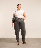 Calça Clochard em Jeans com Cinto Curve & Plus Size - 2