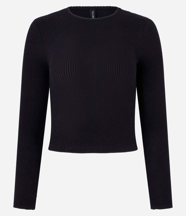 Blusa Texturizada em Malha Quentinha - 1