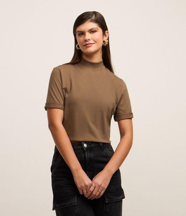 Camiseta em Algodão com Golinha - 2