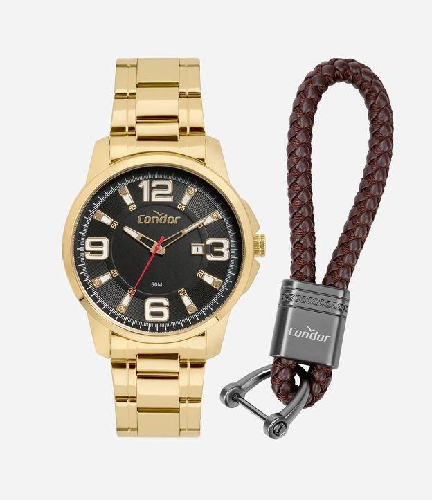 Kit Relógio Analógico Masculino Condor  - 1