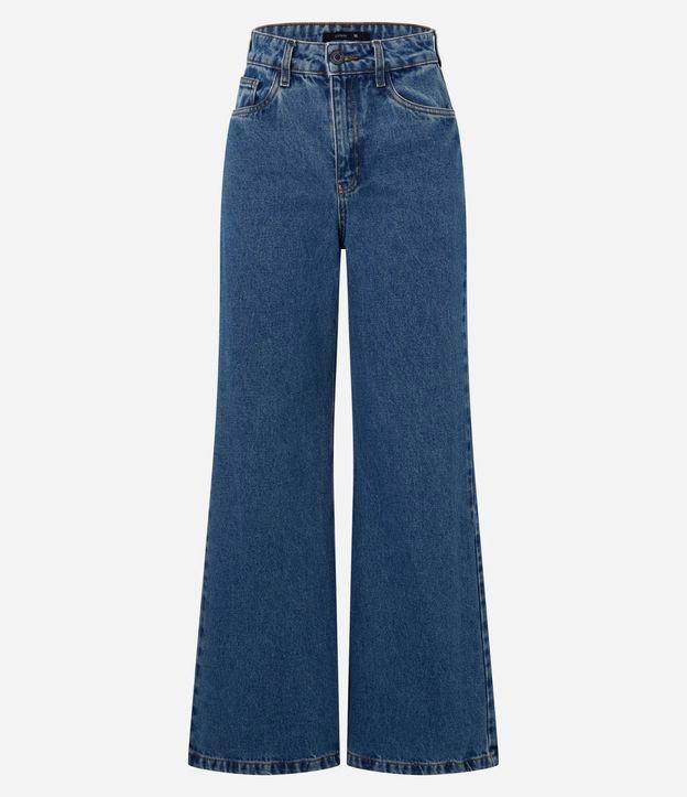 Calça Flare em Jeans com Cintura Alta - 1