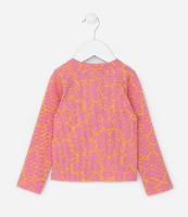 Blusa Infantil Canelada com Estampa Floral - Tam 1 a 6 Anos - 1