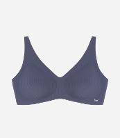 Sutiã Top em Microfibra Texturizada e Bojo Removivel - 1