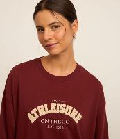 Casaco Fechado Esportivo em Moletom com Bordado Athleisure - 2