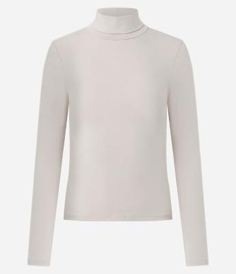 Blusa em Algodão com Golinha Alta