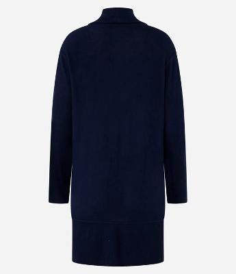 Cardigan Básico Longo em Tricô com Abertura Total