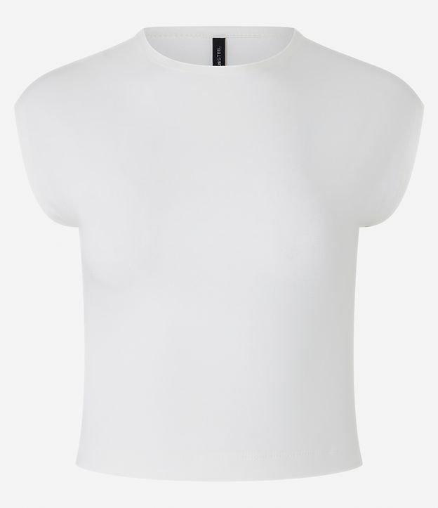 Blusa em Algodão com Ombro Caído - 1