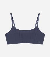 Sutiã Top sem Bojo sem Aro em Microfibra Texturizada - 1