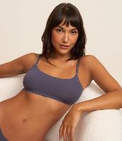 Sutiã Top sem Bojo sem Aro em Microfibra Texturizada - 2