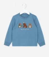 Camiseta Infantil com Bordado Capivarinhas - Tam 1 a 6 Anos - 1