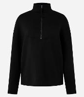 Blusa Comfort em Viscose com Gola Alta e Zíper - 1