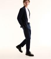 Calça Slim em Performance com Textura - 3