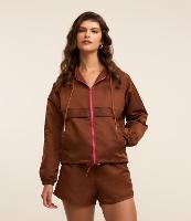 Jaqueta Corta Vento com Aviamentos Contrastantes - 2