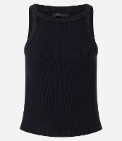 Blusa Canelada em Ribana com Gola Redonda - 1