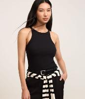 Blusa Canelada em Ribana com Gola Redonda - 2