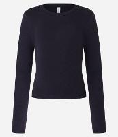 Blusa em Ribana com Gola Redonda - 1