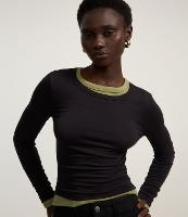 Blusa em Ribana com Gola Redonda - 2