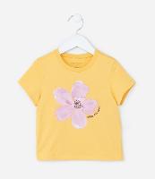 Blusa Infantil com Estampa de Florzinha - Tam 1 a 6 Anos - 1