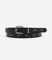 Cinto Estreito em PU com Tachinhas Aplicadas - 1