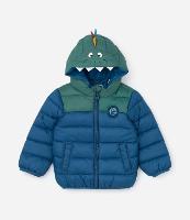 Jaqueta Infantil com Estampa Interativa de Dino - Tam 1 a 5 Anos - 1