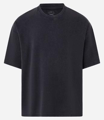Camiseta Boxy com Algodão eTextura Waffle