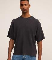 Camiseta Boxy com Algodão eTextura Waffle - 2