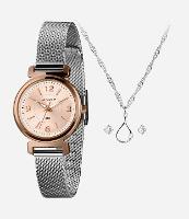 Relógio Femininino Lince Analógico com Pulseira em Aço - 1