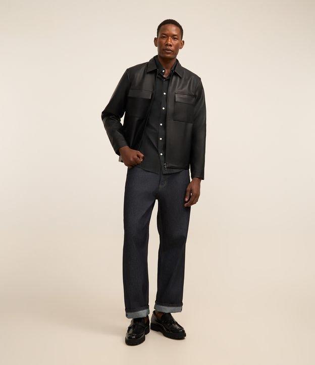 Camisa Regular em Tricoline com Xadrez em Fio Tinto - 2