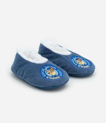 Meia Home Socks Infantil com Estampa do Chase - Tam 19 a 30