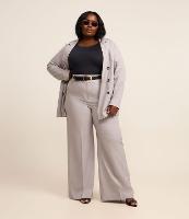 Calça Wide Leg Alfaiataria Curve & Plus Size - 2