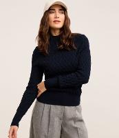 Suéter em Tricô com Textura Zig Zag - 2