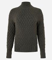 Suéter em Tricô com Textura Zig Zag - 1