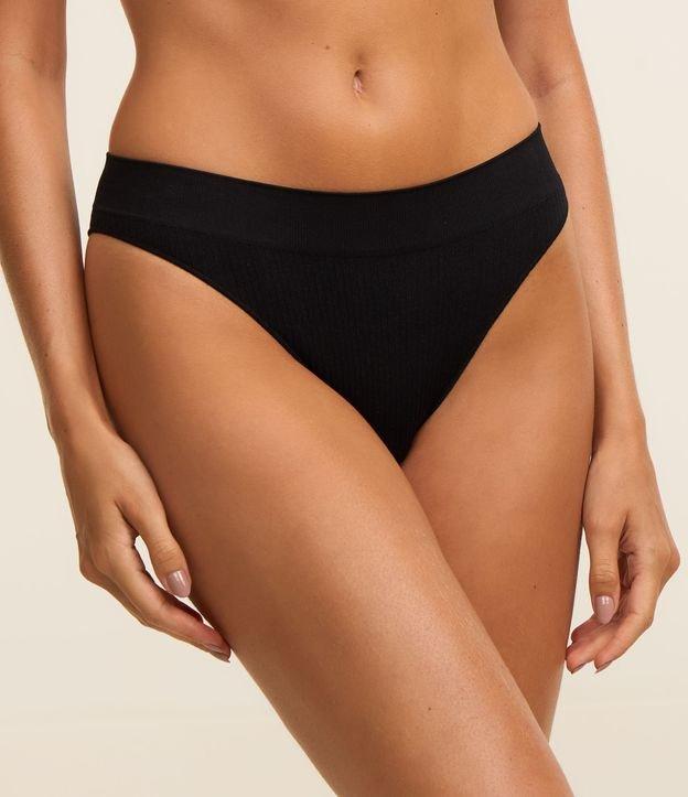 Calcinha Biquíni em Poliamida Seamless Texturizada - 1