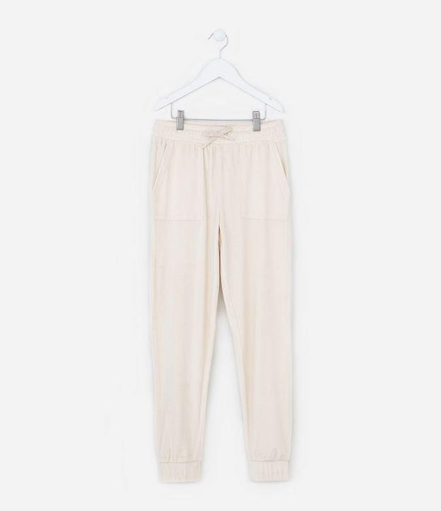 Calça Jogger Infantil em Plush com Bolso Funcional - Tam 5 a 14 anos - 1