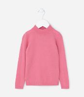 Blusa Infantil em Ribana com Gola Alta - Tam 1 a 5 Anos - 1