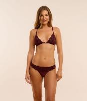 Calcinha Biquíni Fio Duplo com Renda no Cós - 2