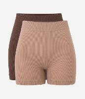 Kit 02 Calcinhas Boyshort Seamless Texturizada - 1