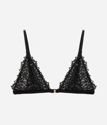 Sutiã Top sem Bojo sem Aro em Renda