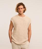 Regata Boxy Texturizada em Tricô - 3