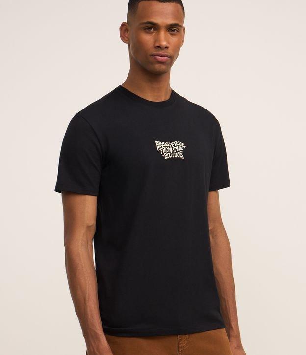 Camiseta Comfort em Algodão com Estampa Break Free From The Routine - 2