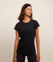 Top Esportivo em Poliamida com Barra Contrastante - 1