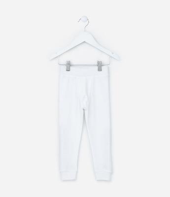 Calça de Pijama Infantil em Viscose Básica - Tam 2 a 10 Anos