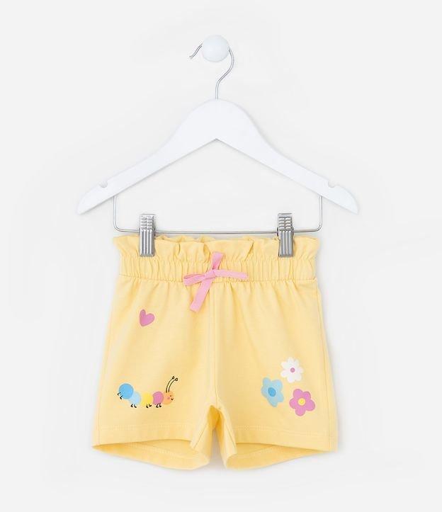 Short Clochard Infantil com Estampa Centopéia - Tam 1 a 6 Anos - 1