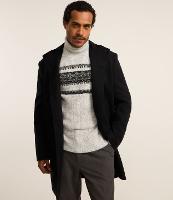 Casaco Alongado com Textura e Forro Removível - 2