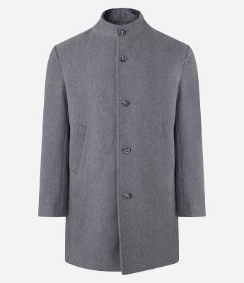 Casaco Alongado com Textura e Forro Removível