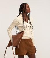 Blusa em Tricô com Gola Polo e Textura - 1