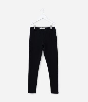 Calça Legging Infantil Básica Quentinha - Tam 5 a 14 Anos