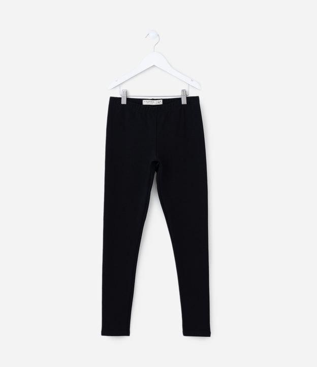 Calça Legging Infantil Básica Quentinha - Tam 5 a 14 Anos - 1