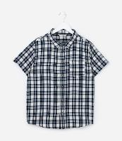 Camisa Infantil em Flanela com Estampa Xadrez - Tam 5 a 14 Anos - 1