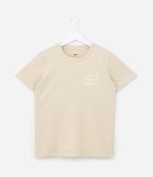 Camiseta Relaxed Infantil com Bordado Lettering - Tam 5 a 14 Anos - 1